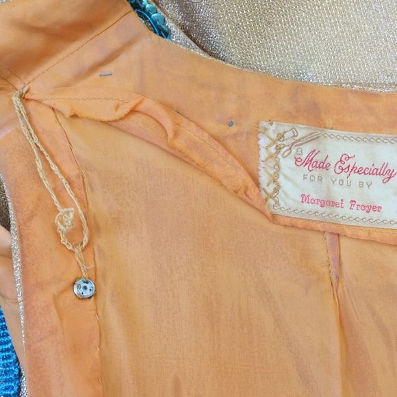 vintage flapper dress | 60s fringed flapper dress - Picture 16 of 16